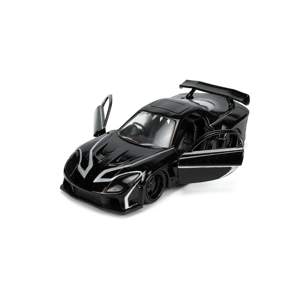 Marvel Avengers 1995 Mazda RX-7 with Black Panther Jada 33078 Diecast 1:32 New!